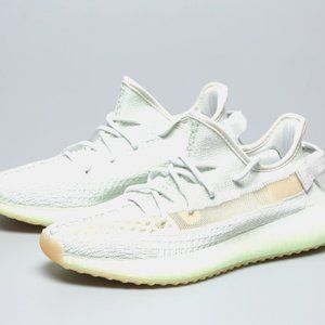 Adidas Mens Yeezy Boost 350 V2 Hyper Space - Size：8.5